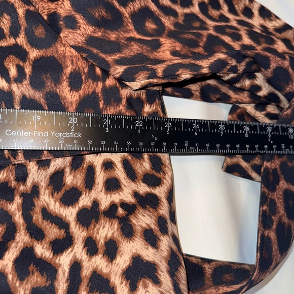 BCBG Max Azria Animal Print Trench Coat Leopard NWT XL - Picture 13 of 13